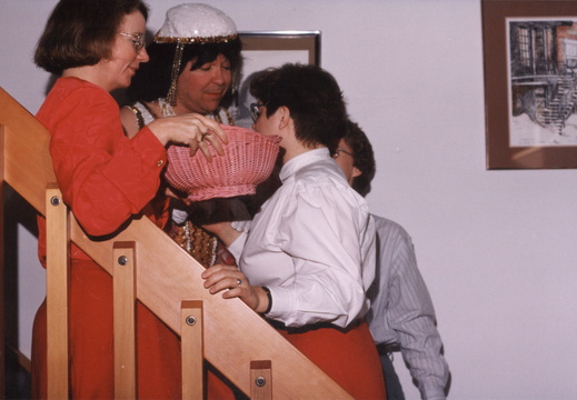1990-01-01 Liz &amp; Annas New Years Levee e print